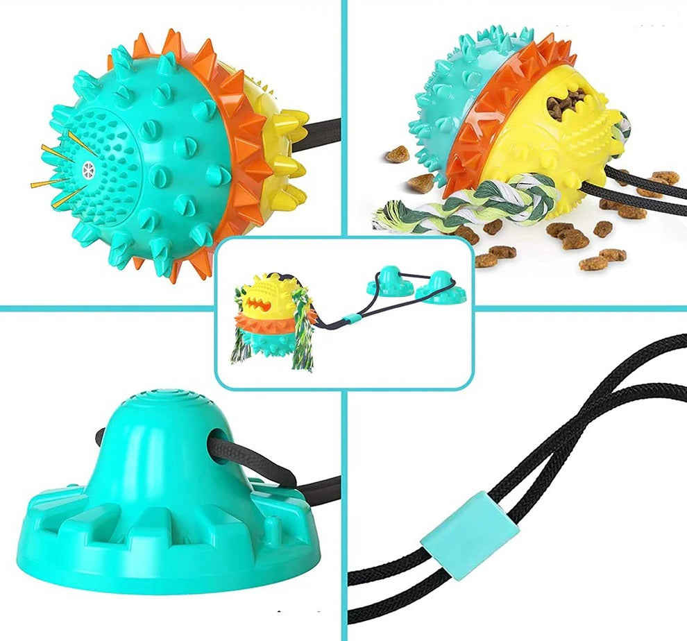 Self-Moving Dog Toy Ball, Chew Bars, Indoor/Outdoor Chase Play