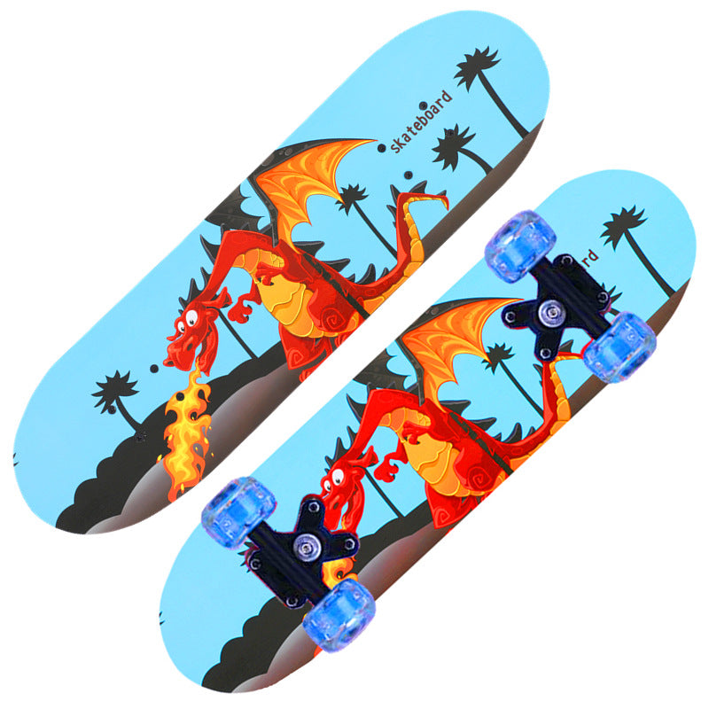 Shark-Themed Mini Skateboard