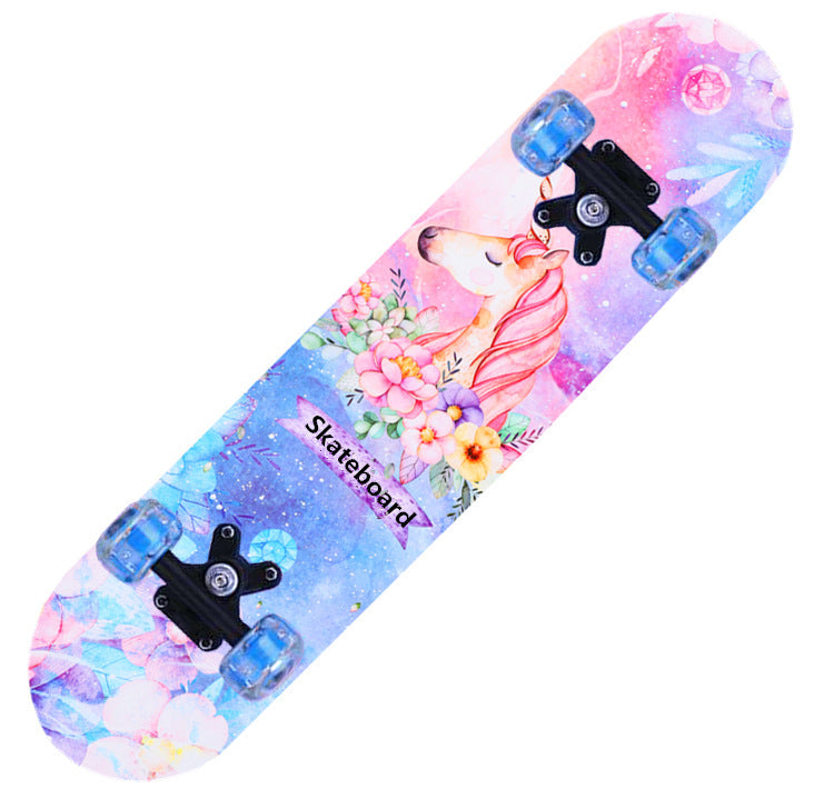 Shark-Themed Mini Skateboard