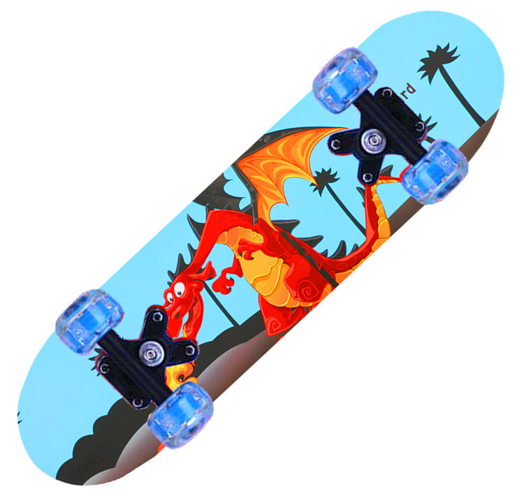 Shark-Themed Mini Skateboard