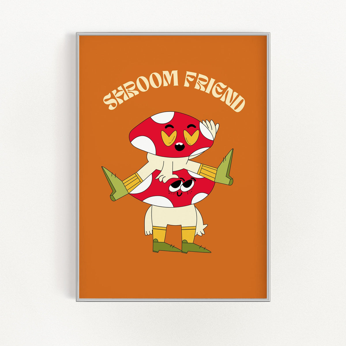 Shroom Friend art print