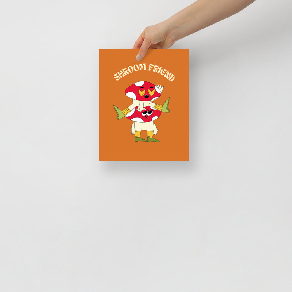 Shroom Friend art print