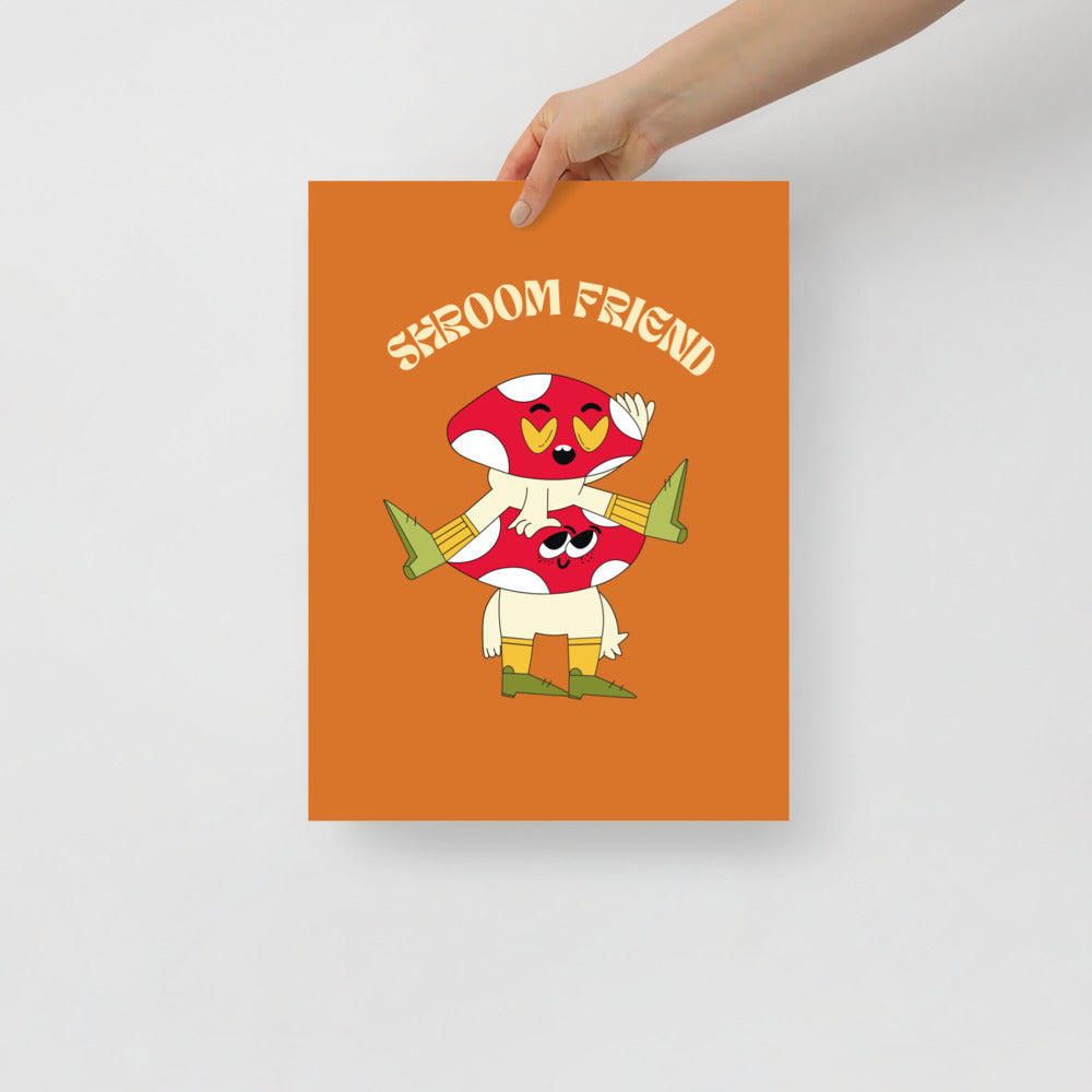 Shroom Friend art print