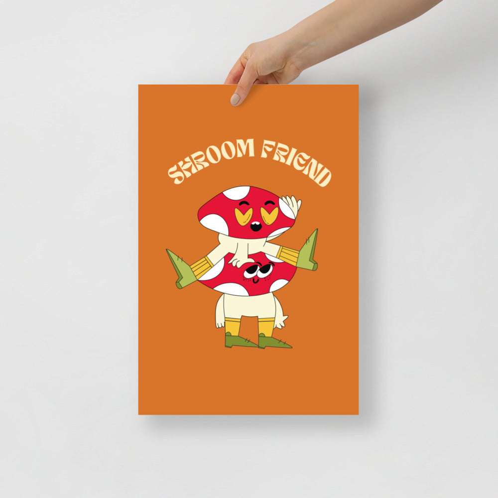 Shroom Friend art print