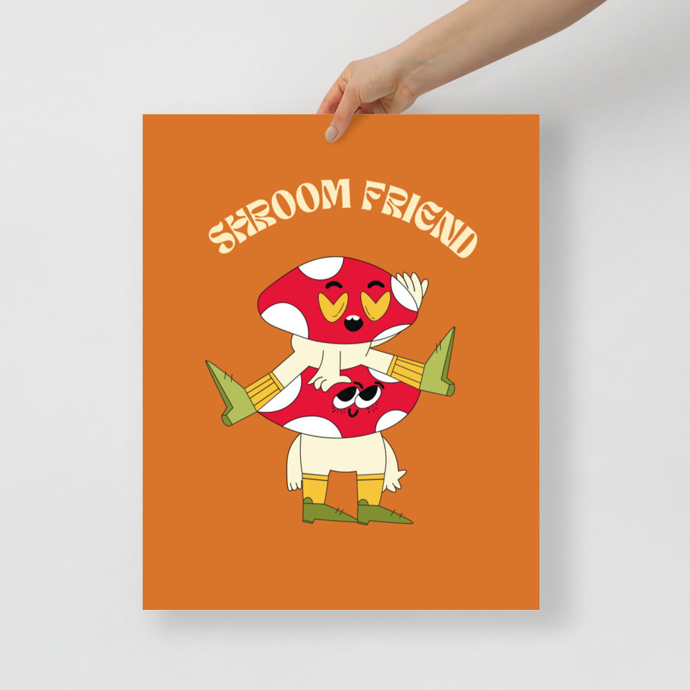Shroom Friend art print