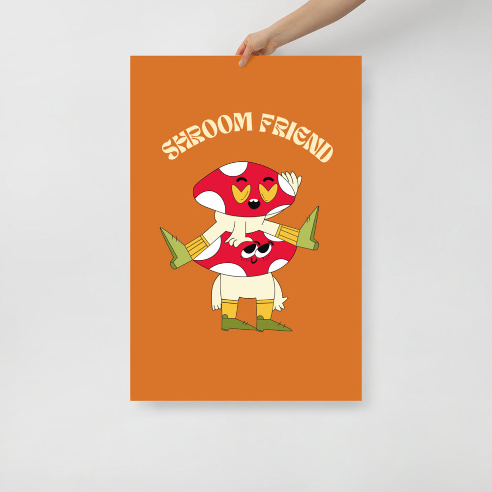 Shroom Friend art print