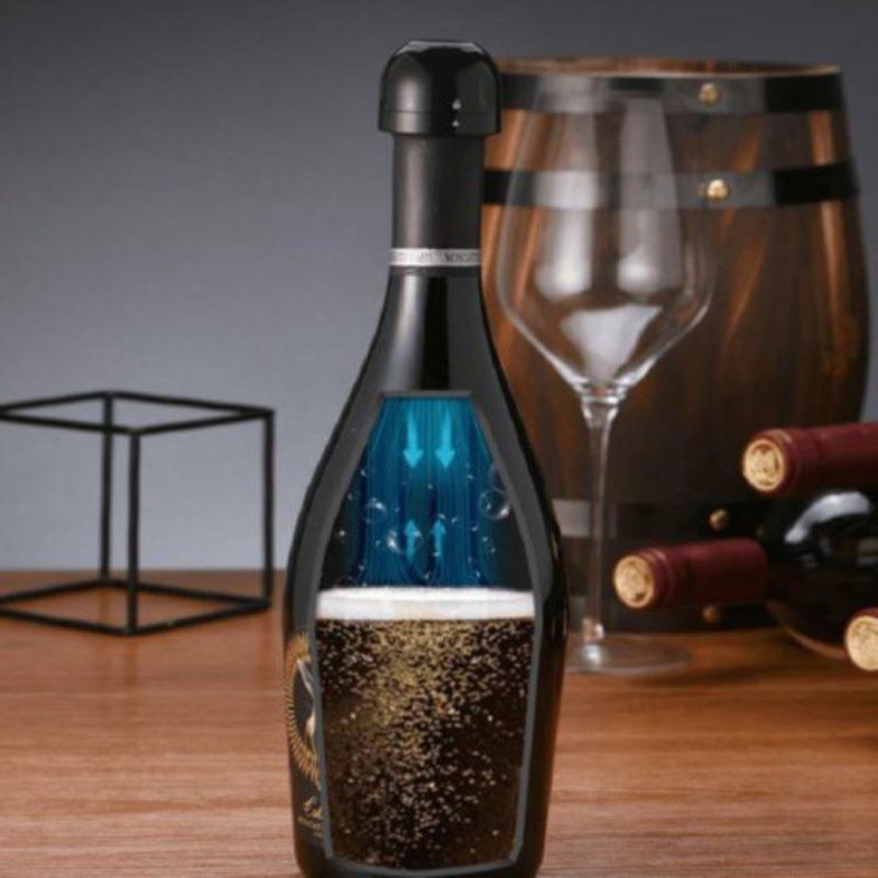 Silicone sealed wine, beer and champagne stopper