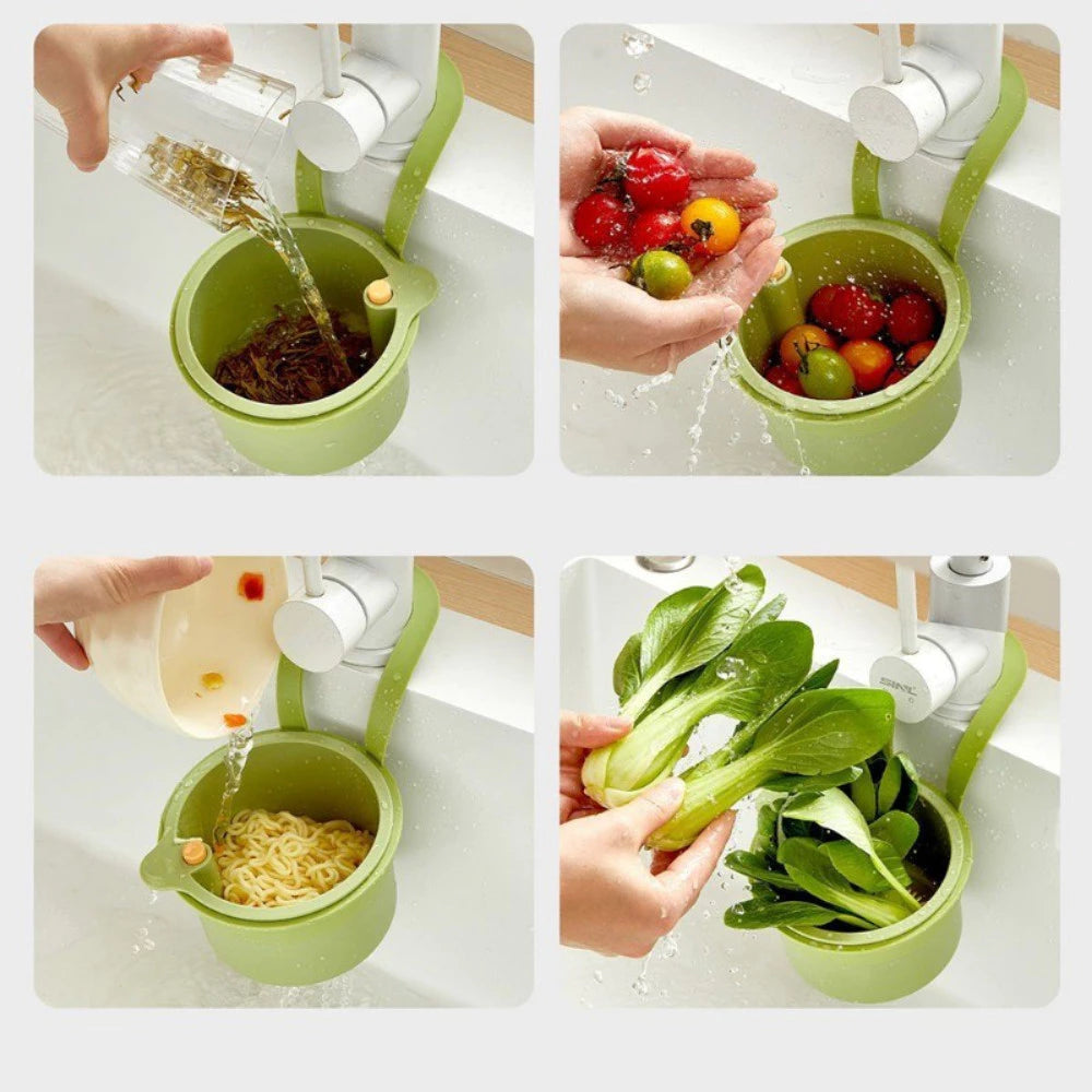 Sink Drying Basket | Drain Organiser | Clean & Odour-Free | FlowEase