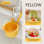 Sink Drying Basket | Drain Organiser | Clean & Odour-Free | FlowEase