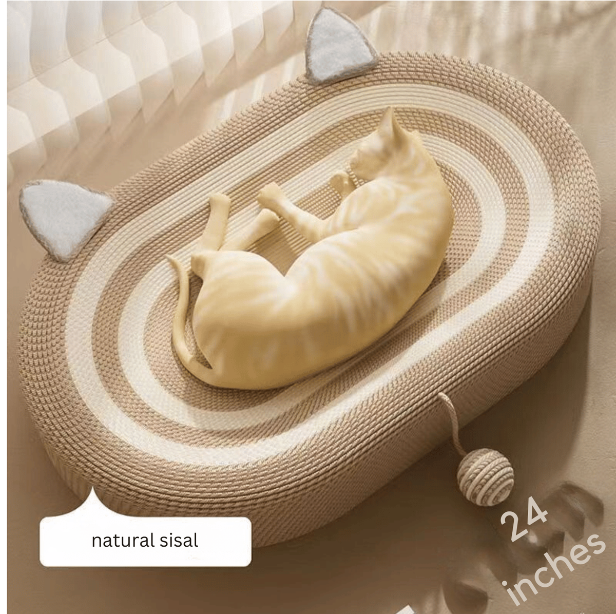 Sisal Cat Scratching Post – Scratch Oasis