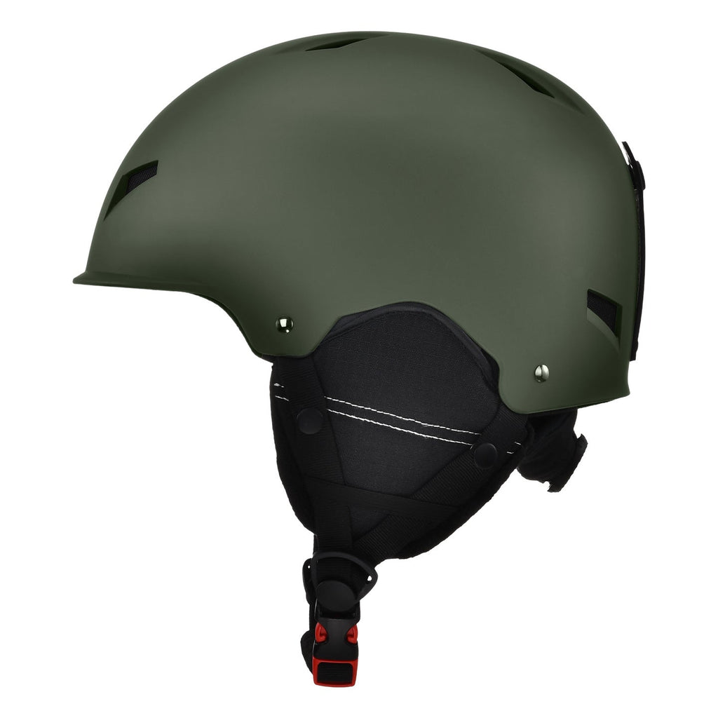 Ski Helmet with Individually Adjustable Inner Lining