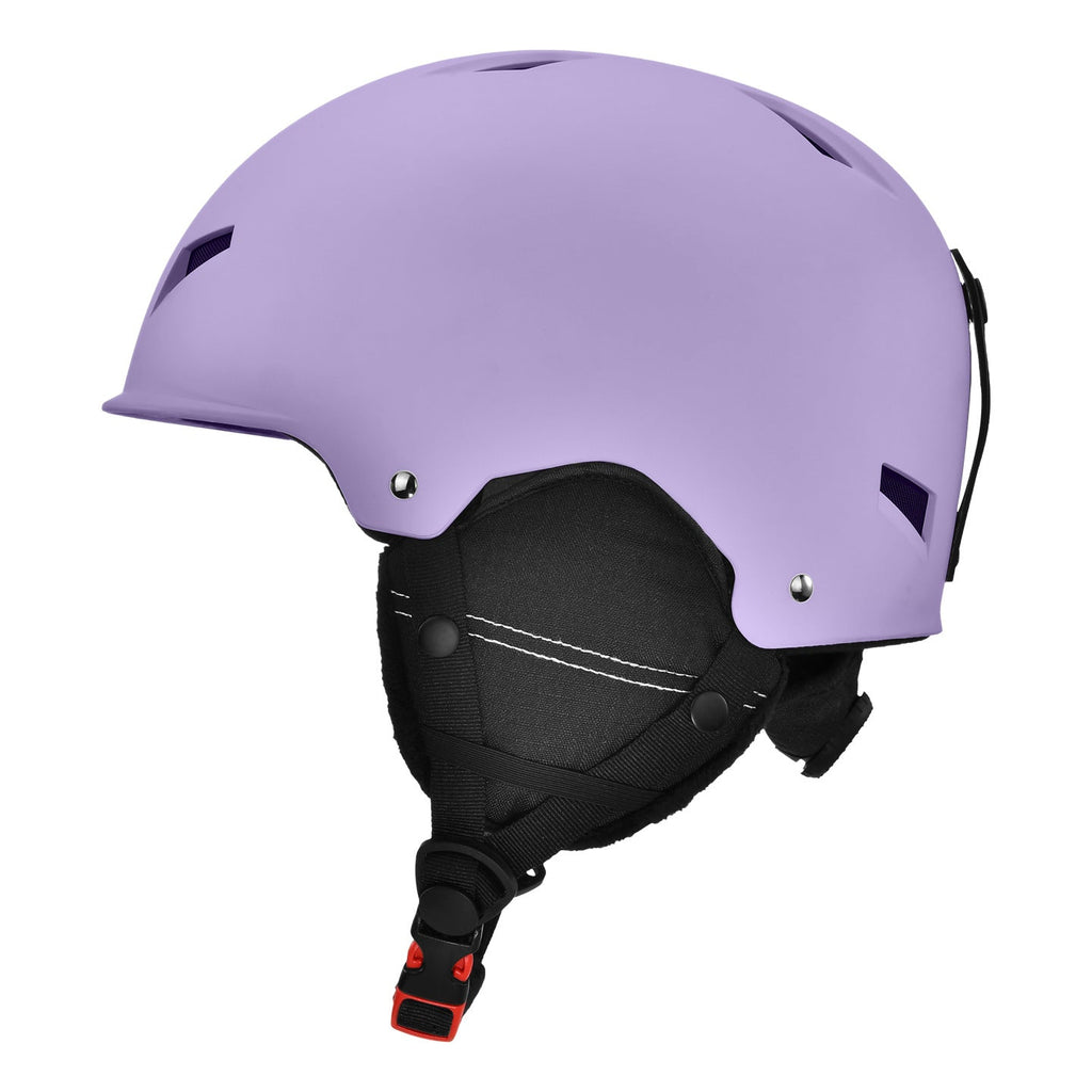 Ski Helmet with Individually Adjustable Inner Lining