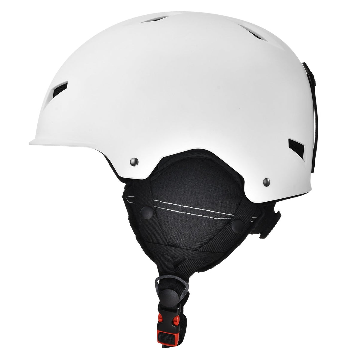 Ski Helmet with Individually Adjustable Inner Lining