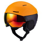 Ski Helmet with Integrated Visor