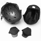 Ski Helmet with Thermal Insulation and Secure Fit System