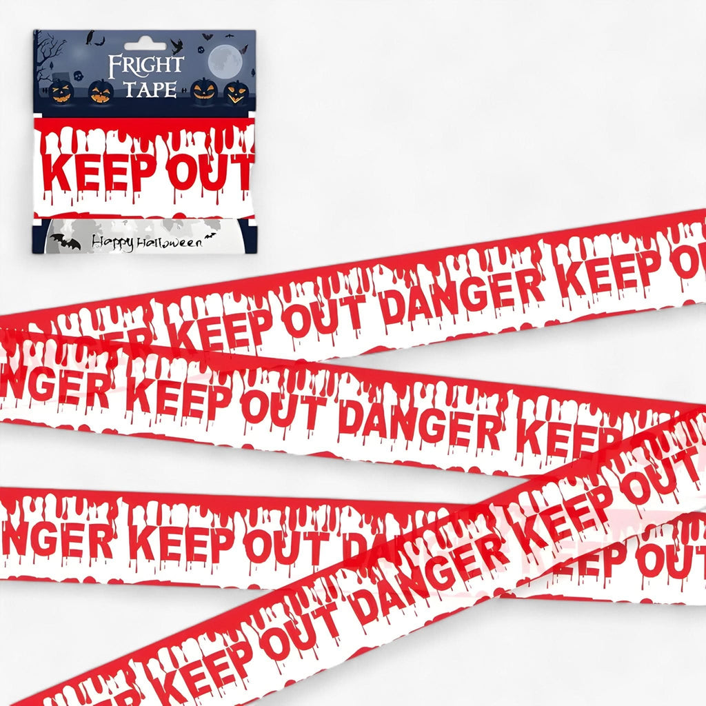 Skull Warning Headband – Spooky Halloween Party Decoration