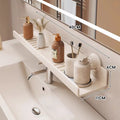 Slim Ventilated Suction-Mounted Bathroom Vanity Shelf