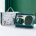Boneroshop | Smart Ceramic Mug Heater Cup Coaster Warmer Thermostat Coffee Heating Electric Mug Set Milk Tea Heating Wat
