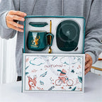 Boneroshop | Smart Ceramic Mug Heater Cup Coaster Warmer Thermostat Coffee Heating Electric Mug Set Milk Tea Heating Wat