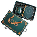 Boneroshop | Smart Ceramic Mug Heater Cup Coaster Warmer Thermostat Coffee Heating Electric Mug Set Milk Tea Heating Wat