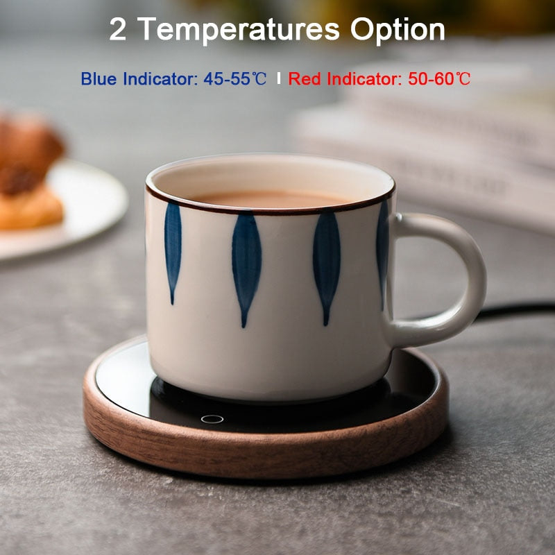 Boneroshop | Smart Elegant Ceramic Mug Warmer Coaster