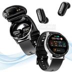SmartLink Watch – Stylish Smartwatch with Integrated Earbuds