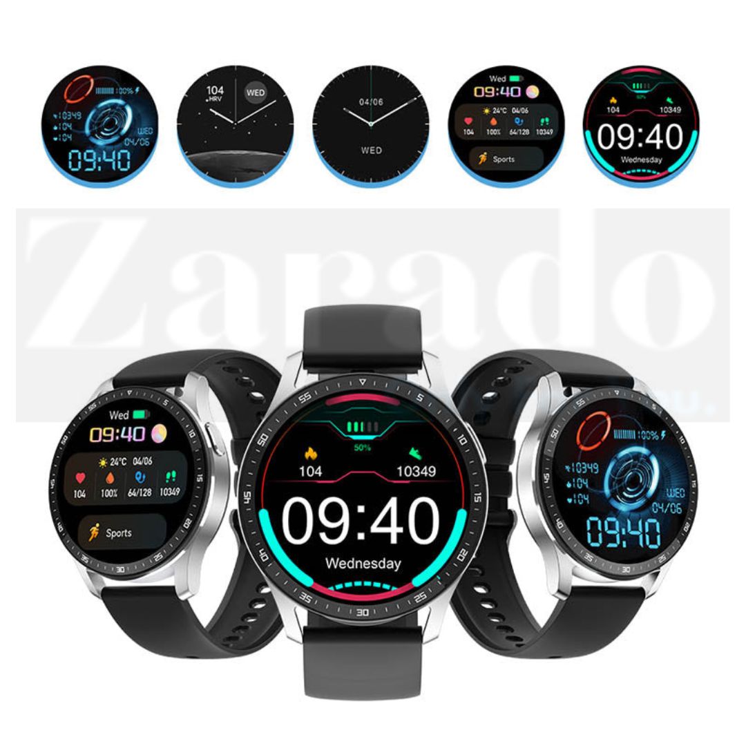 SmartLink Watch – Stylish Smartwatch with Integrated Earbuds