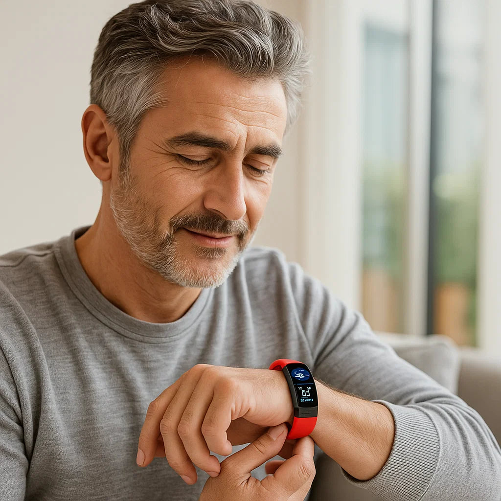 Smartwatch with ECG, Blood Pressure and Sleep Analysis