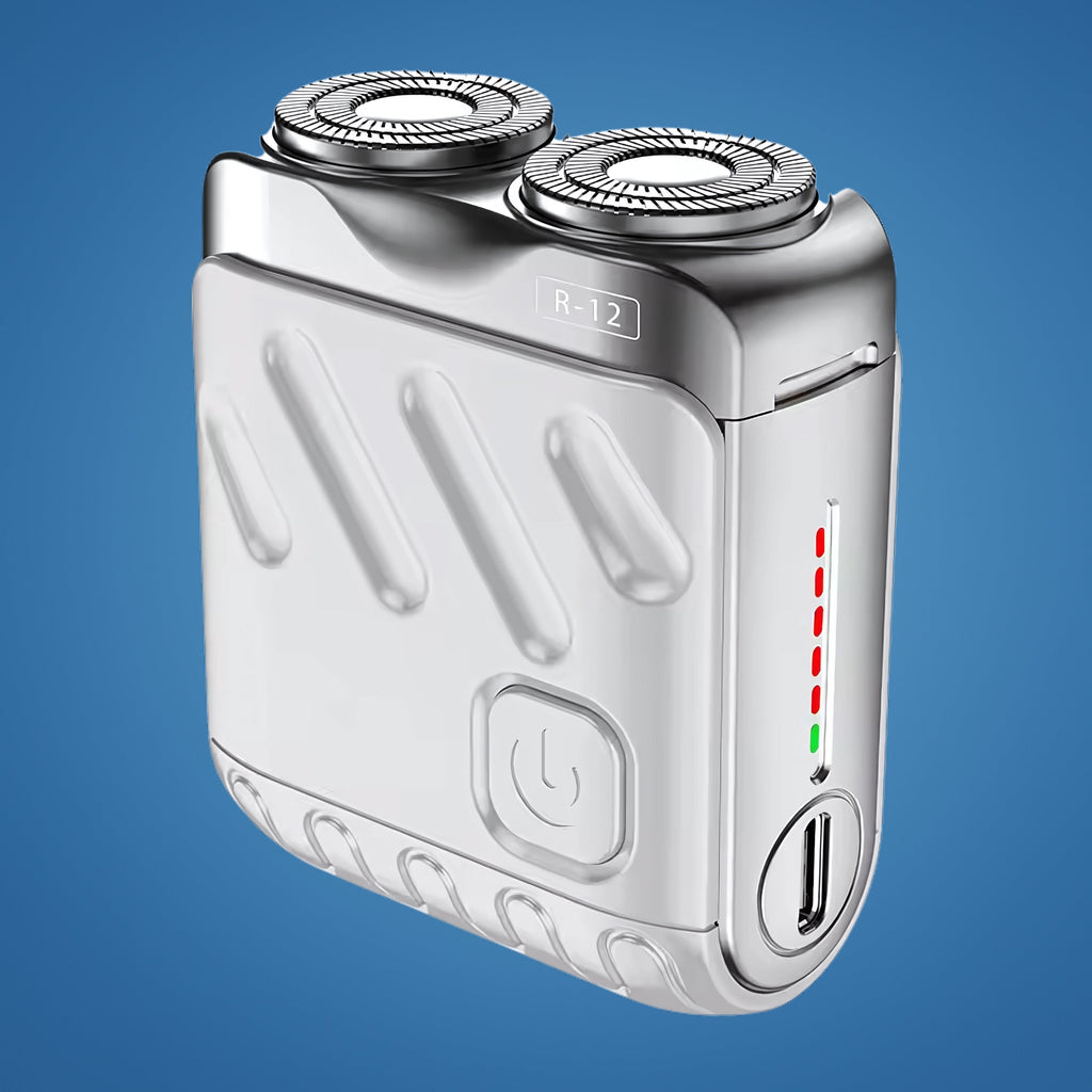 SmoothEdge | Rotary Electric Shaver – Dual-Ring Blades – Water-Resistant – Men's Grooming Boneroshop