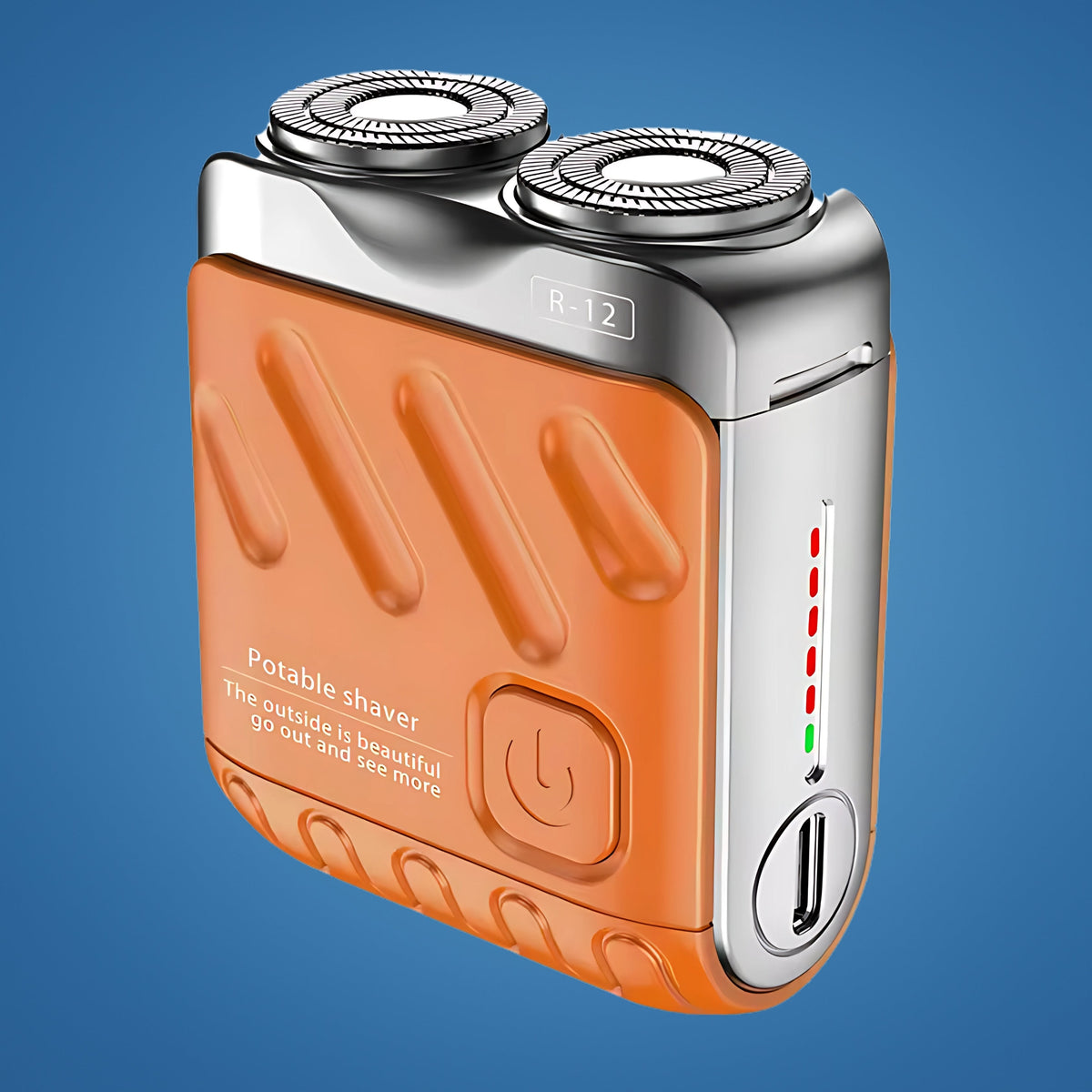 SmoothEdge | Rotary Electric Shaver – Dual-Ring Blades – Water-Resistant – Men's Grooming Boneroshop