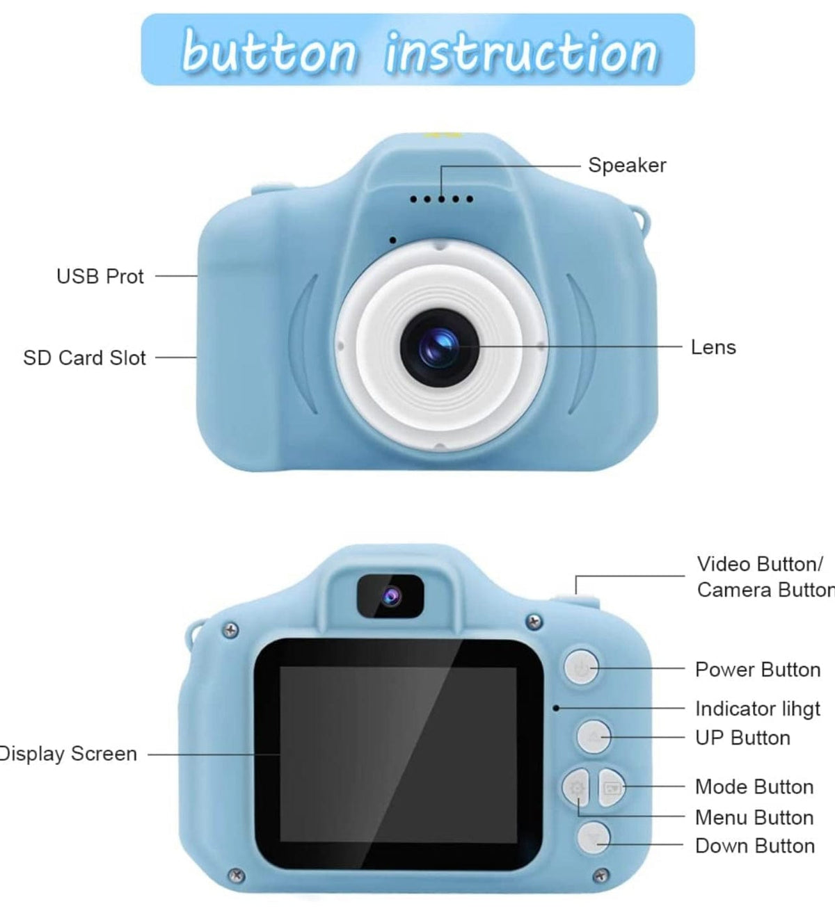 SnapCam Portable Instant Camera