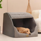 SnuggleHome Cosy & Warm Enclosed Pet Bed for Dogs