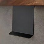 Sofa Armrest Tray | Solid Wood & Adjustable Clip-On | 30 cm Diameter