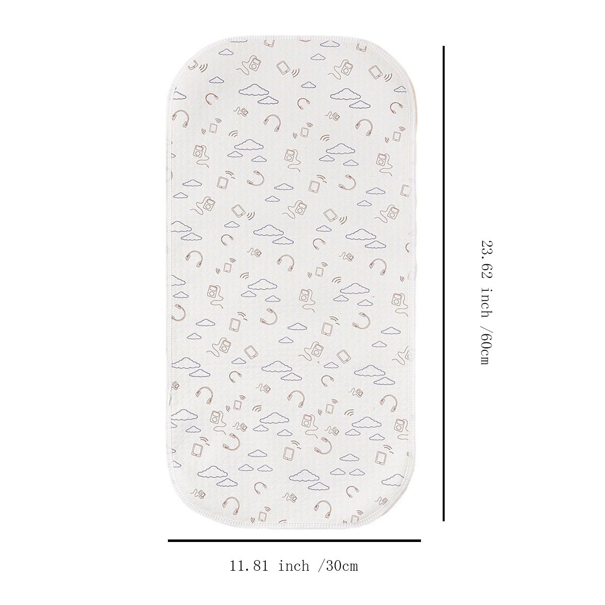 Soft Cotton Baby Changing Mat