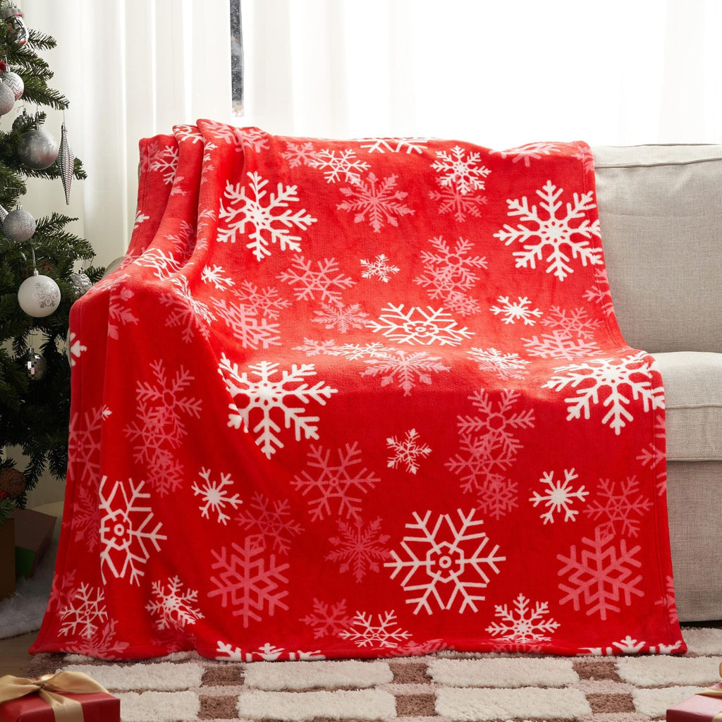 Soft Flannel Christmas Blanket – Festive Plush Throw