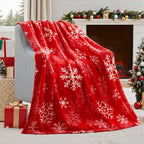 Soft Flannel Christmas Blanket – Festive Plush Throw
