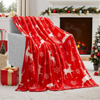 Soft Flannel Christmas Blanket – Festive Plush Throw