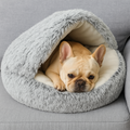 Soft Plush Dog Bed Cave House