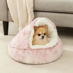 Soft Plush Dog Bed Cave House