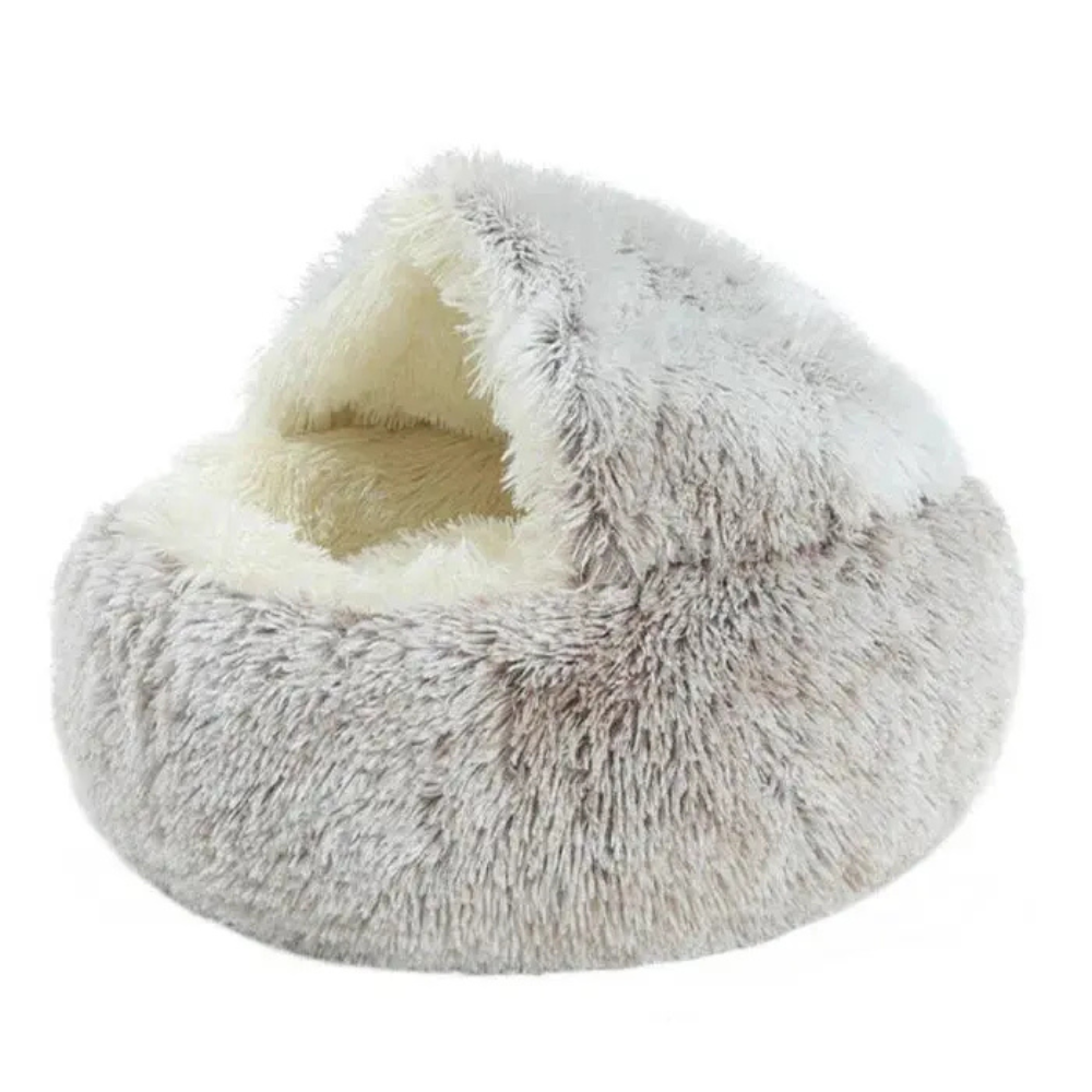 Soft Plush Dog Bed Cave House