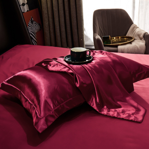 Soft Silk Satin Pillowcase – Hypoallergenic Mulberry Silk & Plant Fibre