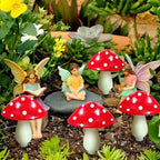Solar Mushroom Garden Lights | Up to 20 LED Bulbs, 12.5 m String | IP65 Weatherproof, Dusk Sensor, 8 Light Modes