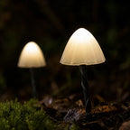 Solar Mushroom Garden Lights | Up to 20 LED Bulbs, 12.5 m String | IP65 Weatherproof, Dusk Sensor, 8 Light Modes