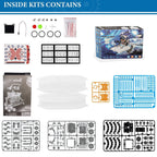 Solar Robot STEM Kit for Kids – 12-in-1 & 13-in-1 DIY Building Toy