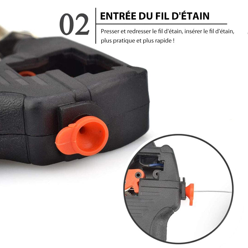 Soldering Iron with Replaceable Tips