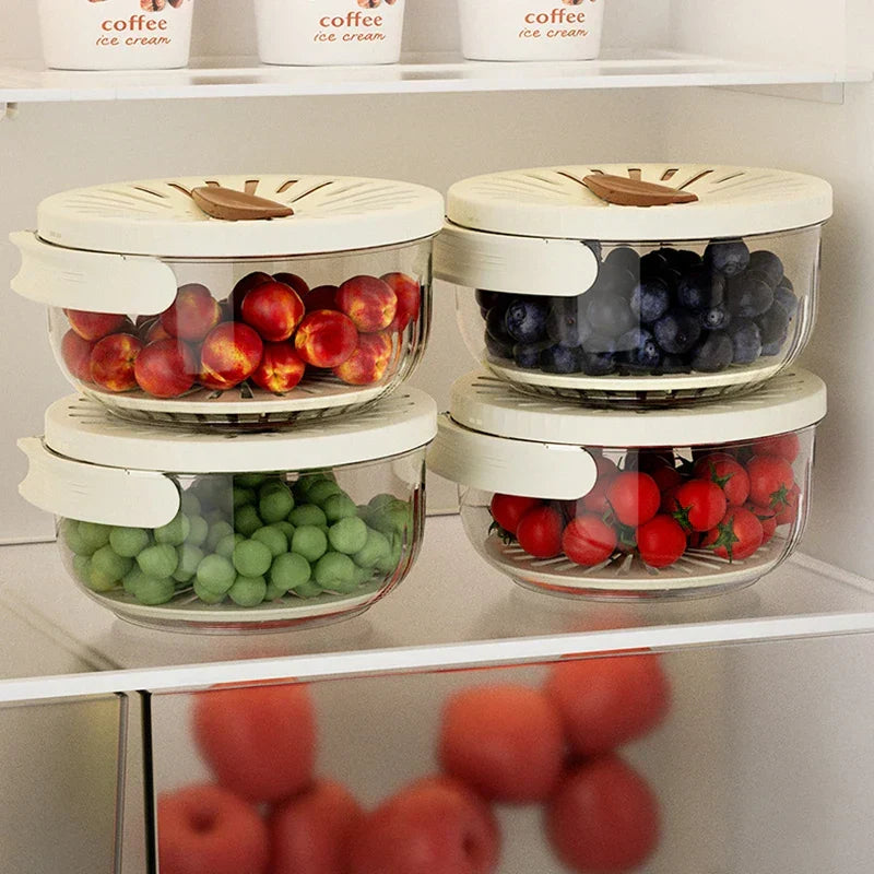 Space-Saving Vegetable & Fruit Drainer Basket