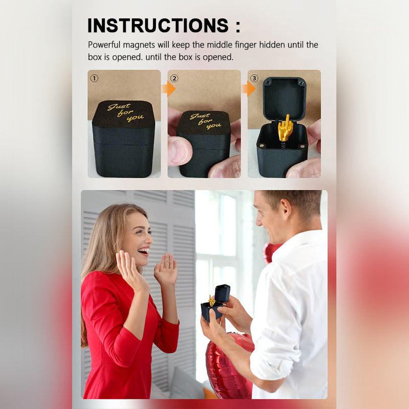 Spoof gift box