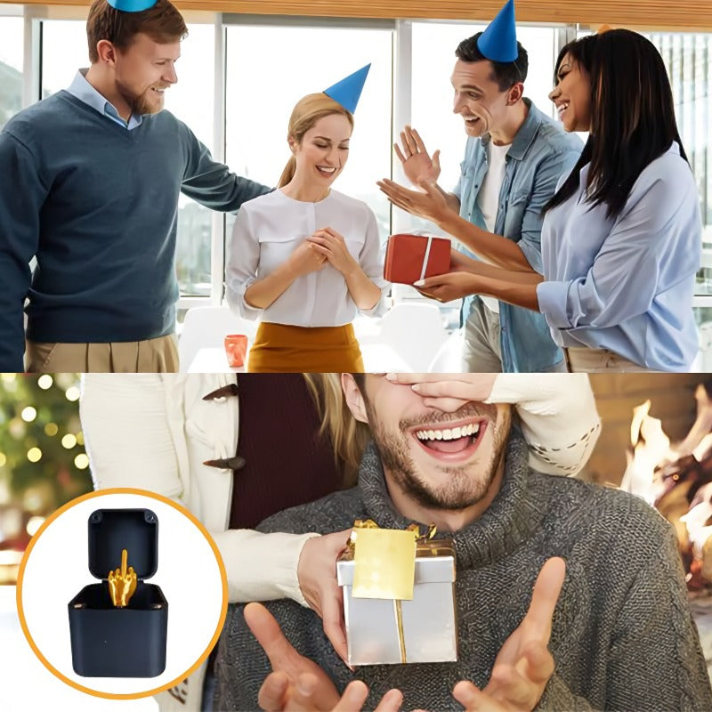 Spoof gift box