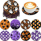 SpookMaster Coaster Set – enchant your Halloween party with magical fascination