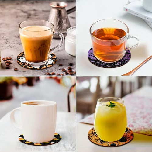 SpookMaster Coaster Set – enchant your Halloween party with magical fascination